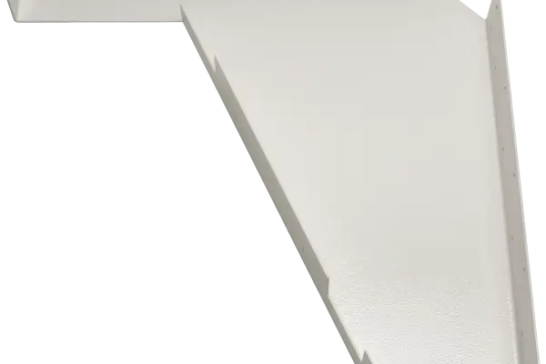White 21 ADA Support Bracket