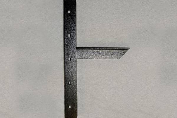Black Extended Concealed Bracket